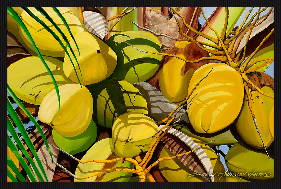 Coconut art from Holualoa